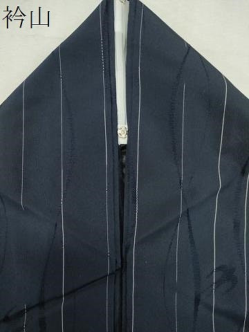 平和屋着物＊夏物　お召　米沢　白根沢　涼風　綟子織　証紙付き　正絹　逸品　CABK0865ou