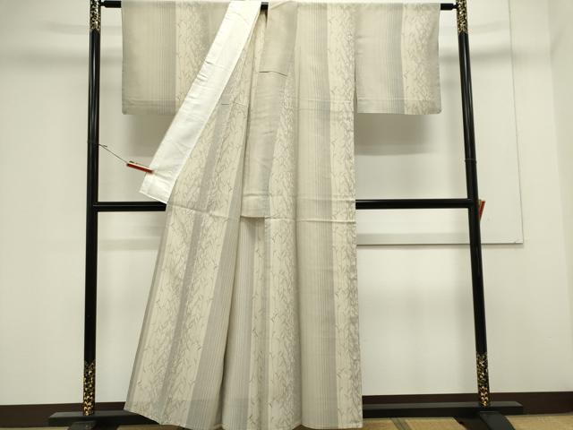 平和屋着物＊夏物　本場大島紬　夏大島　草木間道　証紙付き　正絹　逸品　CABK0871ou
