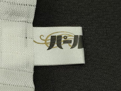 平和屋着物＊夏物　訪問着　紗　刺繍　流水文　暈し染め　黒地　正絹　逸品　CABK0883ou