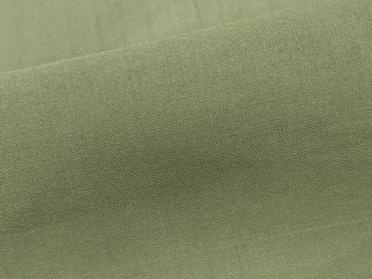 平和屋着物＊夏物　紗紬　柳茶色　正絹　逸品　CABK0885ou