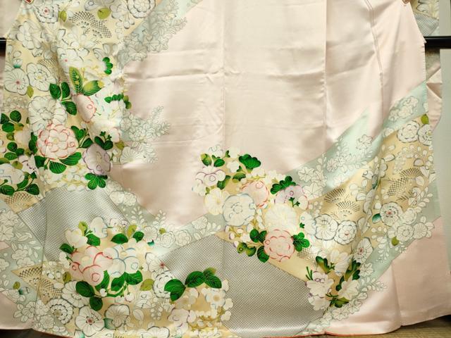 平和屋着物■豪華振袖　駒刺繍　辻が花　金彩　正絹　逸品　CABK0898ou