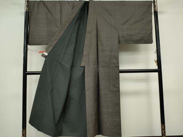 平和屋着物■男性　本場大島紬　100亀甲　総詰め　キングサイズ　やまと誂製　正絹　逸品　CABK0906ou