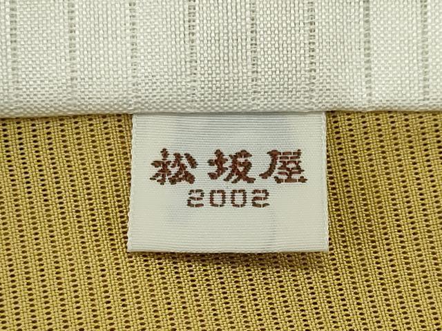 平和屋着物＊夏物　訪問着　絽　草花文　銀彩　松坂屋扱い　正絹　逸品　CABK0927ou