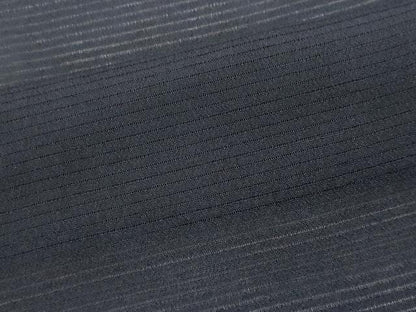 平和屋着物＊夏物　色無地　絽縮緬　濃紺色　正絹　逸品　CABK0930ou