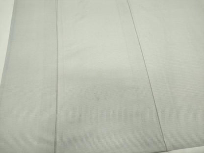 平和屋着物＊夏物　色無地　絽　絹鼠色　正絹　逸品　CABK0936ou