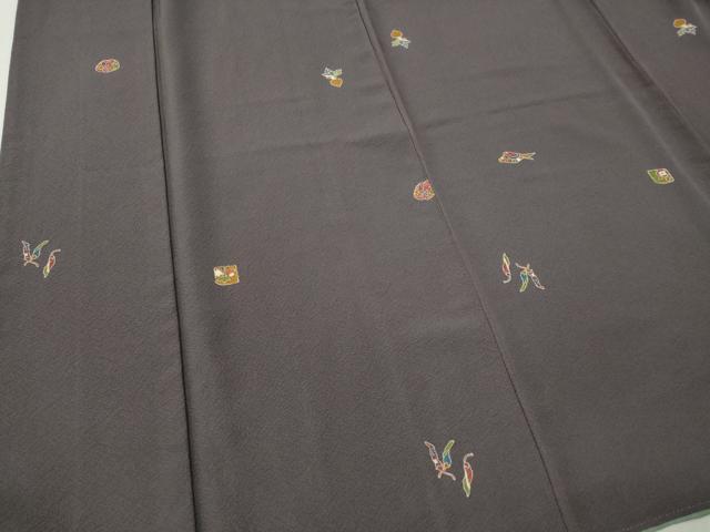 平和屋着物■上質な小紋　成り物　正絹　逸品　CABK0957ou