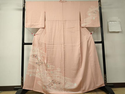 平和屋着物■訪問着　辻が花　正絹　逸品　CABK0977ou