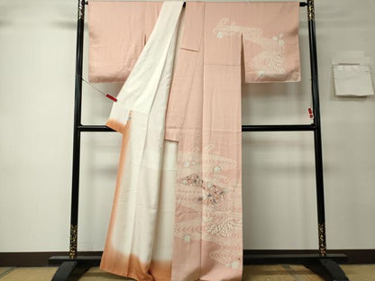 平和屋着物■訪問着　辻が花　正絹　逸品　CABK0977ou