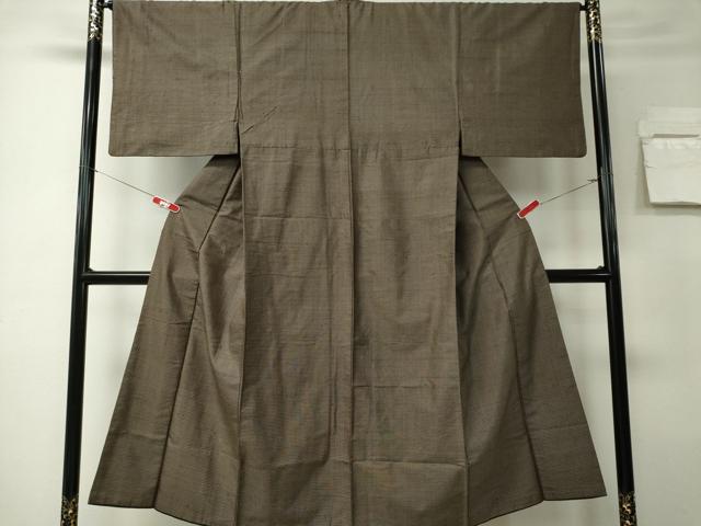 平和屋着物■男性　本場大島紬　亀甲柄　正絹　逸品　CABK0987ou