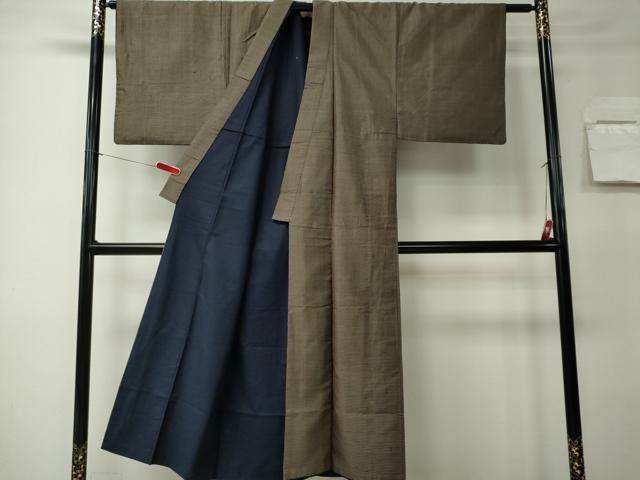 平和屋着物■男性　本場大島紬　亀甲柄　正絹　逸品　CABK0987ou