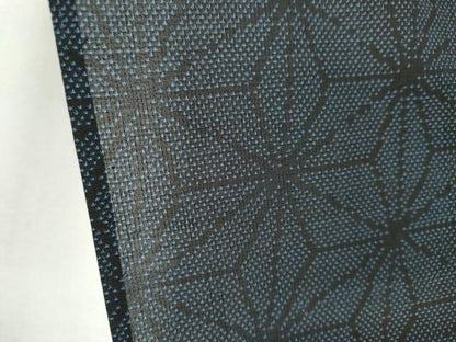 平和屋着物＊夏物　本場大島紬　夏大島　麻の葉文様　正絹　逸品　CABK0994ou