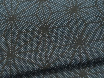 平和屋着物＊夏物　本場大島紬　夏大島　麻の葉文様　正絹　逸品　CABK0994ou