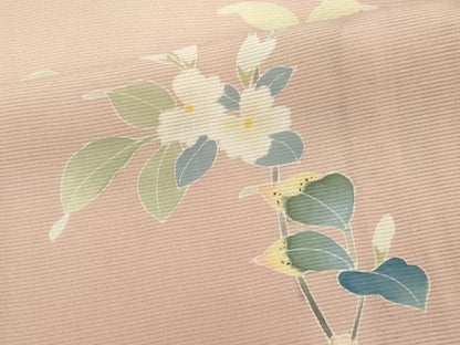 平和屋着物＊夏物　本加賀友禅作家　訪問着　絽　枝花文　暈し染め　正絹　逸品　CABK1011ou