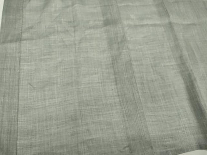 平和屋着物＊夏物　男性　長襦袢　薄鈍色　麻　逸品　CABK1017ou