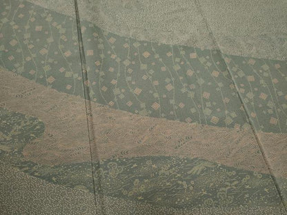平和屋着物■訪問着　江戸小紋　樋口実　吉祥文　正絹　逸品　CABK1034ou
