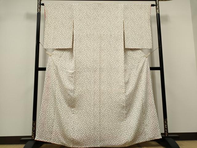 平和屋着物■上質な小紋　成り物　正絹　逸品　CABK1036ou