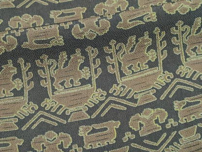 平和屋着物■上質な小紋　壁画文様　正絹　逸品　CABK1037ou