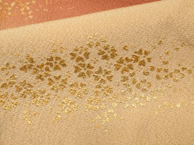 平和屋着物■豪華振袖　霞花文　暈し染め　金彩　やまと誂製　正絹　逸品　CABK1052ou