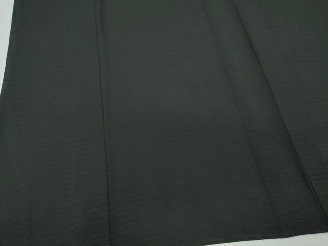平和屋着物＊夏物　男性　絽　黒紋付　ゑり善扱い　正絹　逸品　CABK1059ou