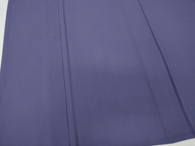 平和屋着物＊夏物　色無地　絽　深紫色　証紙付き　正絹　逸品　CABK1062ou