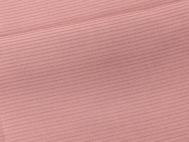 平和屋着物＊夏物　色無地　絽　退紅色　正絹　逸品　CABK1064ou