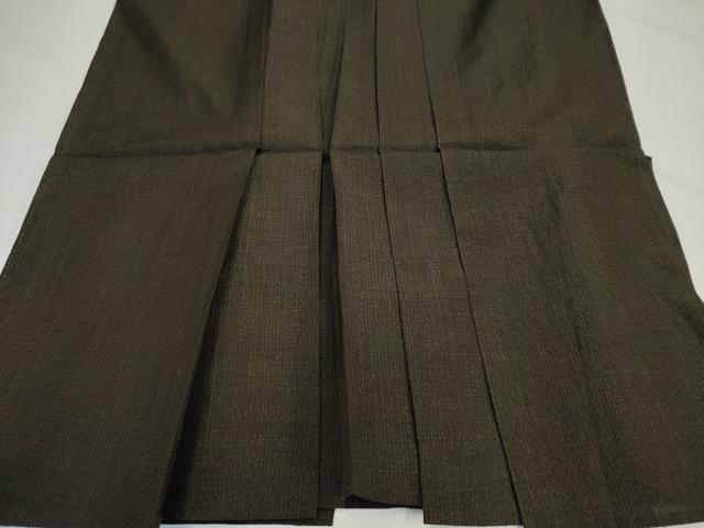 平和屋着物＊夏物　男性　行灯袴　紗　霞文　正絹　逸品　CABK1067ou