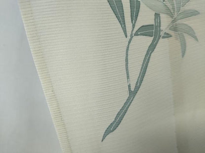 平和屋着物＊夏物　訪問着　絽　枝花文　正絹　逸品　CABK1082ou