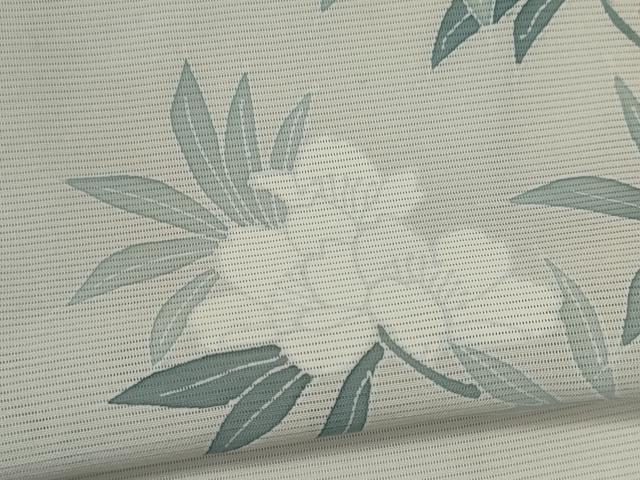 平和屋着物＊夏物　訪問着　絽　枝花文　正絹　逸品　CABK1082ou