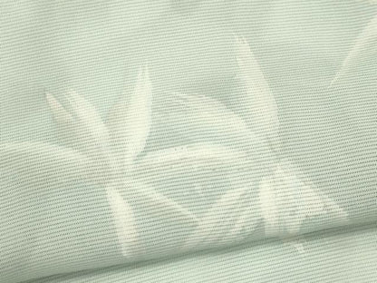 平和屋着物＊夏物　小紋　絽　舞葉文　正絹　逸品　CABK1086ou