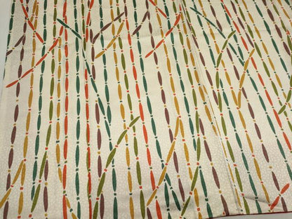 平和屋着物■上質な小紋　縞　正絹　逸品　CABK1097ou