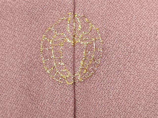 平和屋着物■訪問着　刺繍　舞蝶草花文　正絹　逸品　未使用　CABK1111ou