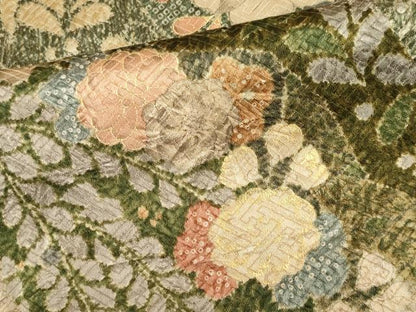 平和屋着物■上質な小紋　辻が花　金彩　正絹　逸品　CABK1112ou
