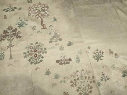 平和屋着物■訪問着　刺繍　草花文　暈し染め　正絹　逸品　未使用　CABK1116ou