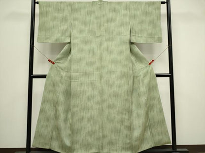 平和屋着物■上質な小紋　霞文　大丸扱い　正絹　逸品　CABK1117ou