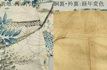 平和屋着物■豪華振袖　吉祥草花文　金彩　正絹　逸品　CABK1118ou