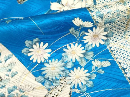 平和屋着物■豪華振袖　吉祥草花文　金彩　正絹　逸品　CABK1118ou