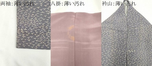 平和屋着物■上質な小紋　飛鳥文　正絹　逸品　CABK1123ou