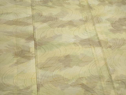 平和屋着物＊夏物　紗紬　流水紋紗　霞文　正絹　逸品　CABK1132ou