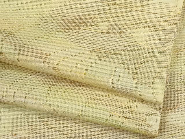 平和屋着物＊夏物　紗紬　流水紋紗　霞文　正絹　逸品　CABK1132ou