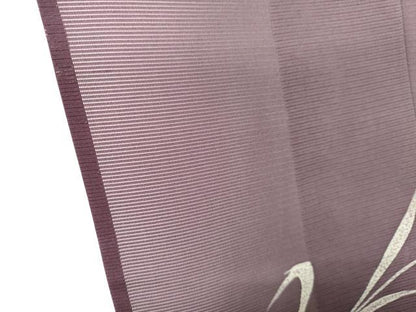 平和屋着物＊夏物　訪問着　絽　ろうけつ染め　草花文　正絹　逸品　CABK1136ou
