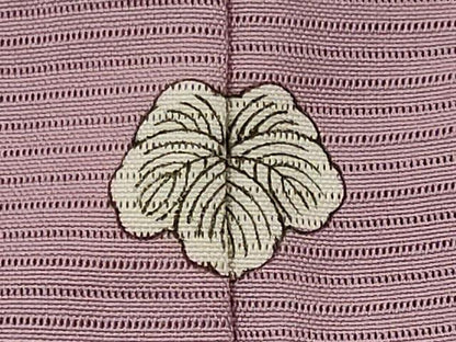 平和屋着物＊夏物　色無地　絽　紅藤色　正絹　逸品　CABK1157ou