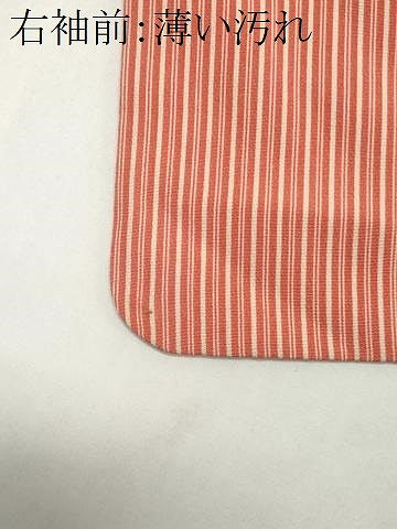 平和屋着物■上質な小紋　縞　正絹　逸品　CABK1161ou