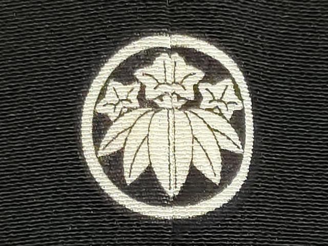平和屋着物■豪華黒留袖　駒刺繍　飛鶴吉祥花文　金彩　正絹　逸品　CABK1168ou
