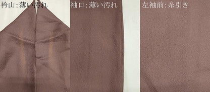 平和屋着物■上質な色無地　鴇浅葱色　正絹　逸品　CABK1181ou