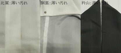 平和屋着物■豪華黒留袖　束ね熨斗飛鶴松文　金彩　正絹　逸品　CABK1185ou