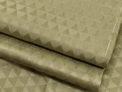 平和屋着物●長襦袢　無双仕立て　鱗紋紗　油色　正絹　逸品　未使用　CABK1197ou