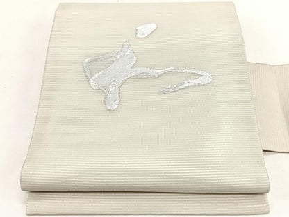 平和屋着物＊夏物　九寸名古屋帯　和　正絹　逸品　CABK1223fb