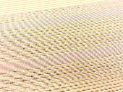 平和屋着物＊夏物　八寸名古屋帯　絽綴れ　霞横段文　正絹　逸品　CABK1228fb