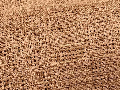平和屋着物＊夏物　八寸名古屋帯　幾何学文様　伽羅色　正絹　逸品　CABK1244fb