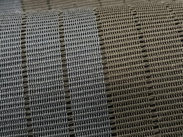 平和屋着物＊夏物　八寸名古屋帯　藍　間道　正絹　逸品　CABK1272fb